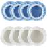Capots de Polissage Ø80 mm - Lot de 3 pièces - Compatible Art. 9259 - Finition et Protection - BGS