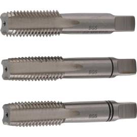 Jeu de Tarauds et Filière M16 x 2,0 - HSS-G, 3 pcs - Précision et Durabilité, Acier, Pro - D-Work