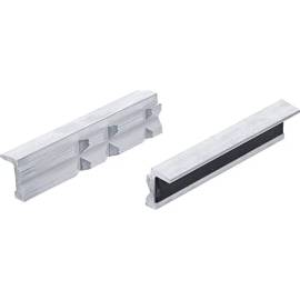 Mors de Protection pour Étau 2 Pièces - Aluminium, Largeur 125 mm - Protection et Préservation de l Étau - BGS