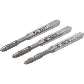 Jeu de Tarauds et Filière M3 x 0,5 - HSS-G, 3 pcs - Précision et Durabilité, Acier, Pro - D-Work