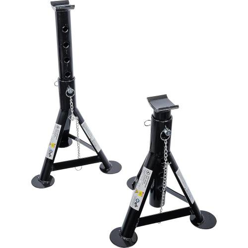 Chandelles de Support 1 Paire - Capacité 1500 kg, Course 322-490 mm - Sécurité et Stabilité - BGS