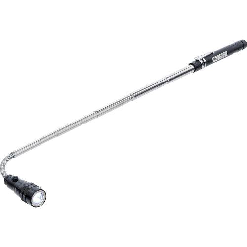 Lampe Extensible LED 2 en 1 avec Aimant - 11x2.8x23.8 cm - Pratique et Polyvalente - BGS