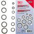Assortiment de Joints d Étanchéité Métalliques 150 Pièces - Bourrelet Caoutchouc - Réparation Fiable et Durable - BGS