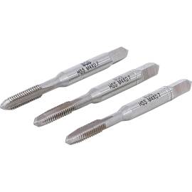 Jeu de Tarauds et Filière M4 x 0,7 - HSS-G, 3 Pièces - Précision et Durabilité - BGS