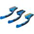 Assortiment de Brosses Nylon, Laiton, Acier Inoxydable 165 mm - 3 Pièces - Polyvalence et Durabilité - BGS