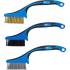 Assortiment de Brosses Nylon, Laiton, Acier Inoxydable 165 mm - 3 pcs - Polyvalence et Durabilité - D-Work