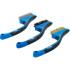 Assortiment de Brosses Nylon, Laiton, Acier Inoxydable 165 mm - 3 Pièces - Polyvalence et Durabilité - BGS