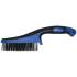 Brosse Acier à Poignée Plastique 282 mm - Résistante et Ergonomique, Pro - D-Work
