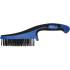 Brosse Acier à Poignée Plastique 282 mm - Résistante et Ergonomique, Pro - D-Work