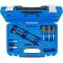 Jeu de Tarauds et Filière M5 x 0,8 - HSS-G, 3 pcs - Précision et Durabilité, Acier, Pro - D-Work
