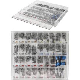 Jeu d’Embouts et Porte-Embouts 340 pièces - Transmission Hexagone 6,3 mm (1/4 ) - Présentoir de Vente - Polyvalence et Pra - BGS