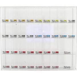Présentoir de Vente Vide pour Embouts et Porte-Embouts - Dimensions 33x5x39 cm - Organisation et Présentation Optimale - - BGS