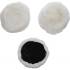 Capots de Polissage D.180 mm - Lot de 3 pcs - Accessoires pour Polisseuse - Finition Professionnelle - D-Work