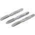 Jeu de Tarauds et Filière M8 x 1,25 - HSS-G, 3 pcs - Précision et Durabilité, Acier, Pro - D-Work