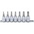 Jeu de Douilles à Embouts 10 mm (3/8 ) - Profil T Torx T15-T50, 7 Pièces - Précision et Polyvalence - BGS