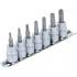 Jeu de Douilles à Embouts 10 mm (3/8 ) - Profil T Torx T15-T50, 7 Pièces - Précision et Polyvalence - BGS