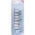 Jeu de Douilles à Embouts 10 mm (3/8) - Profil T Torx T15-T50, 7 pcs - Précision et Polyvalence - D-Work