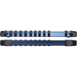Rail de Support Aimanté pour 12 Douilles 10 mm (3/8) - Organisation et Accès Facile - D-Work
