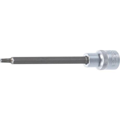 Douille à Embouts 140 mm - 12,5 mm (1/2), Profil Torx T27 - Précision et Robustesse, Acier, Zones Difficiles - D-Work