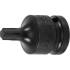 Douille à Embouts 140 mm - 12,5 mm (1/2), Profil Torx T27 - Précision et Robustesse, Acier, Zones Difficiles - D-Work