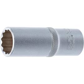 Douille Longue 12 Pans 12,5 mm (1/2 ) - 20 mm - Acier Résistant - Prise Fiable et Durable - BGS