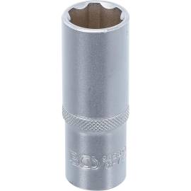 Douille pour Clé Super Lock 12,5 mm (1/2) - Longue, 20 mm - Précision et Robustesse, Acier, Zones Difficiles - D-Work