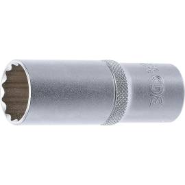 Douille pour Clé 12,5 mm (1/2 ) Longue 21 mm - Douze Pans - Précision et Durabilité - BGS
