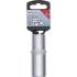 Douille pour Clé 12,5 mm (1/2) Longue 21 mm - Douze Pans - Précision et Durabilité, Acier, Pro - D-Work