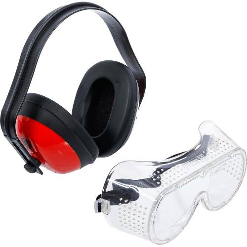 Kit de Sécurité au Travail 2 pcs - Protection Essentielle, Plastique - D-Work