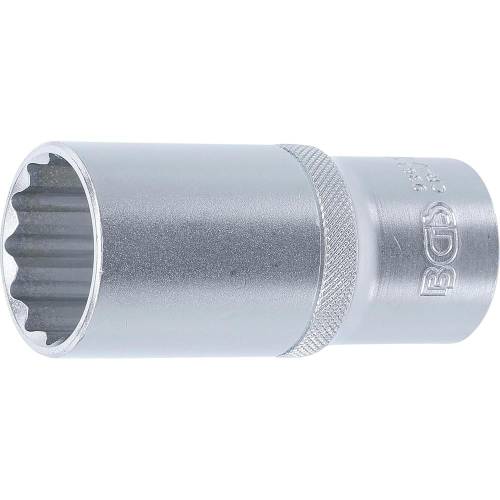 Douille pour Clé Douze Pans Longue 12,5 mm (1/2 ) - 27 mm - Acier Résistant - Précision et Durabilité - BGS