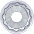 Douille pour Clé Douze Pans Longue 12,5 mm (1/2 ) - 27 mm - Acier Résistant - Précision et Durabilité - BGS