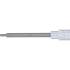 Douille à Embouts 140 mm - 12,5 mm (1/2), Profil Torx T25 - Précision et Robustesse, Acier, Zones Difficiles - D-Work
