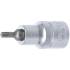 Douille à Embouts 140 mm - 12,5 mm (1/2), Profil Torx T25 - Précision et Robustesse, Acier, Zones Difficiles - D-Work