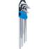 Jeu de Clés Allen Profil T Torx T10-T50 - 9 pcs Extra Longues et Courtes - Précision et Robustesse - D-Work
