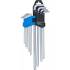 Jeu de Clés Allen Profil T Torx T10-T50 - 9 pcs Extra Longues et Courtes - Précision et Robustesse - D-Work