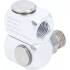Connecteur Rotatif Pneumatique - 87 x 44 x 145 mm - Résistant et Flexible - D-Work