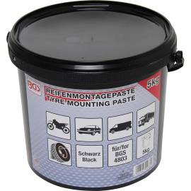 Graisse Crème de Montage de Pneus 5 kg - Noire, Haute Performance - Lubrification et Protection Optimales - D-Work
