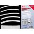Assortiment de Gaines Rétractables Transparentes - 150 pcs - Protection et Isolation Électrique - D-Work