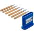 Jeu de Chasse-Goupilles 6 pcs 1-5 mm - 120 mm - Acier Résistant - Précision et Durabilité - D-Work