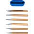 Jeu de Chasse-Goupilles 6 pcs 1-5 mm - 120 mm - Acier Résistant - Précision et Durabilité - D-Work