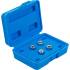 Douille Spéciale Étrier de Frein 12 mm - Lot de 4 pcs - Transmission Hexagone Mâle - Précision et Fiabilité - D-Work