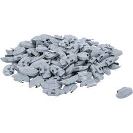 Poids d'Équilibrage 15 g - Lot de 100 pcs - Précision et Fiabilité pour Équilibrage de Roues, Acier - D-Work