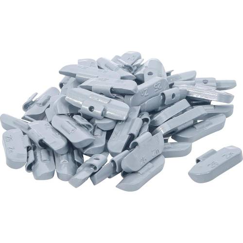Poids d’Équilibrage 25 g - Lot de 100 pièces - Acier, Précision et Fiabilité - - BGS