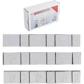 Poids d’Équilibrage Autocollants 45 g - Lot de 100 pièces - Type 363 - Fixation Facile et Précise - BGS