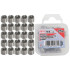 Inserts Taraudés M8 x 1,0 - Lot de 25 pcs - Acier Résistant - Fixation Fiable et Durable, Plastique - D-Work