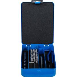 Kit de Réparation de Filets M7 x 1,0 mm - 29 Pièces - Acier, Réparation Précise et Durable - BGS