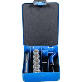 Kit de Réparation de Filets M18 x 1,5 mm - 7 pcs - Réparation Précise et Durable - Acier, Pro - D-Work