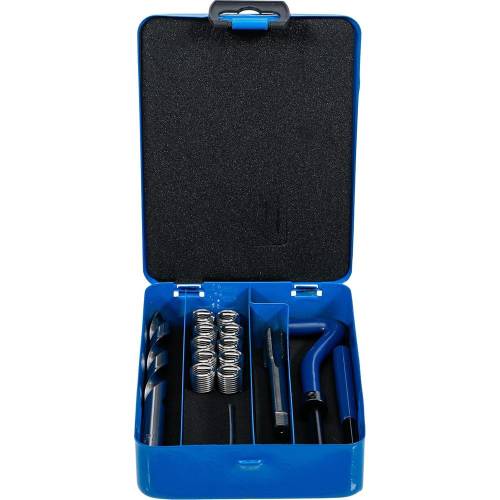 Kit de Réparation de Filets M11 x 1,5 mm - 14 Pièces - Réparation Précise et Durable - - BGS