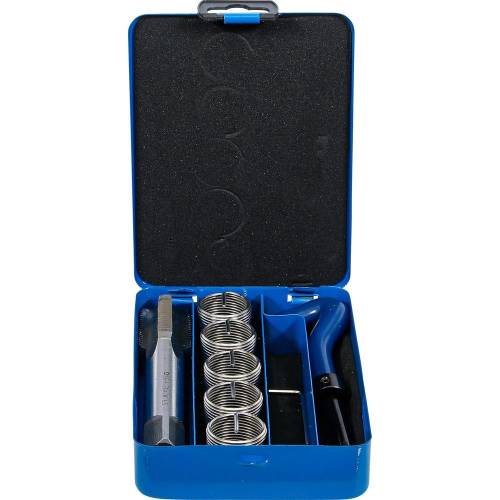 Kit de Réparation de Filets M24 x 2,0 mm - 7 Pièces - Acier Résistant - Réparation Fiable et Durable - BGS