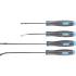 Jeu de Crochets à Pointes Arrondies 4 pcs - Acier, Résistants et Pratiques - Pro - D-Work
